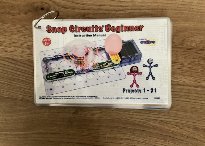 Snap Circuits Beginner　説明書